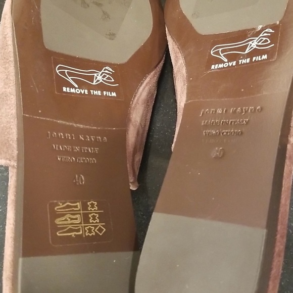 Jenni Kayne Suede Mule ~Espresso Brown 40 EU 10 NIB - Picture 12 of 16